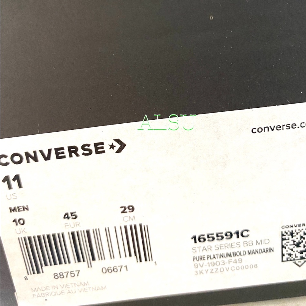 Converse Star Series BB Mid Pure Platinum Men Boot - Picture 10 of 10